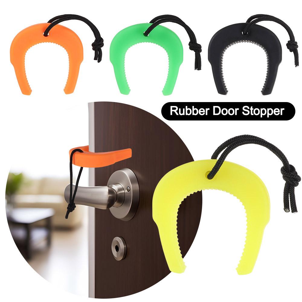 Durable Rubber Door Jam Firefi - Door Stop Alarm reseña y precio