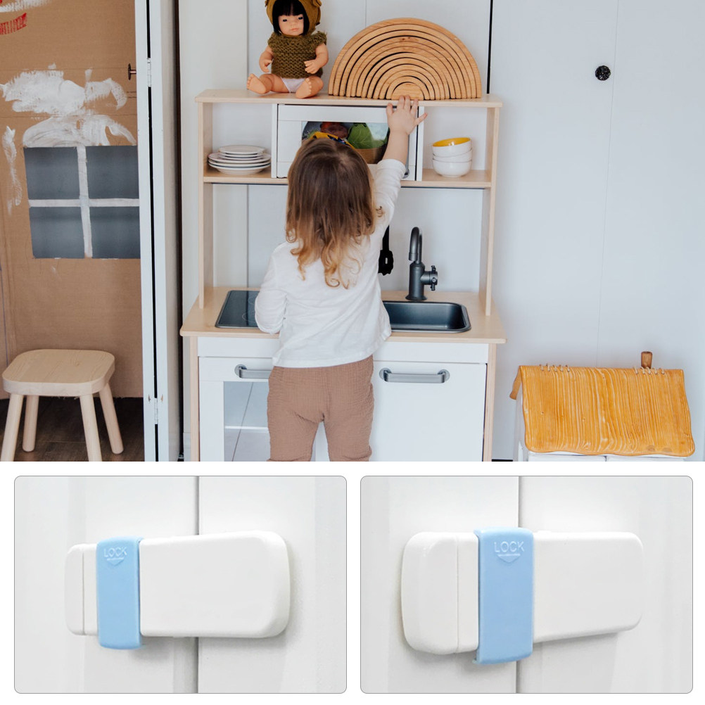 4Pcs Multifunctional Safety Lo - Medicine Cabinet Lock reseña y precio
