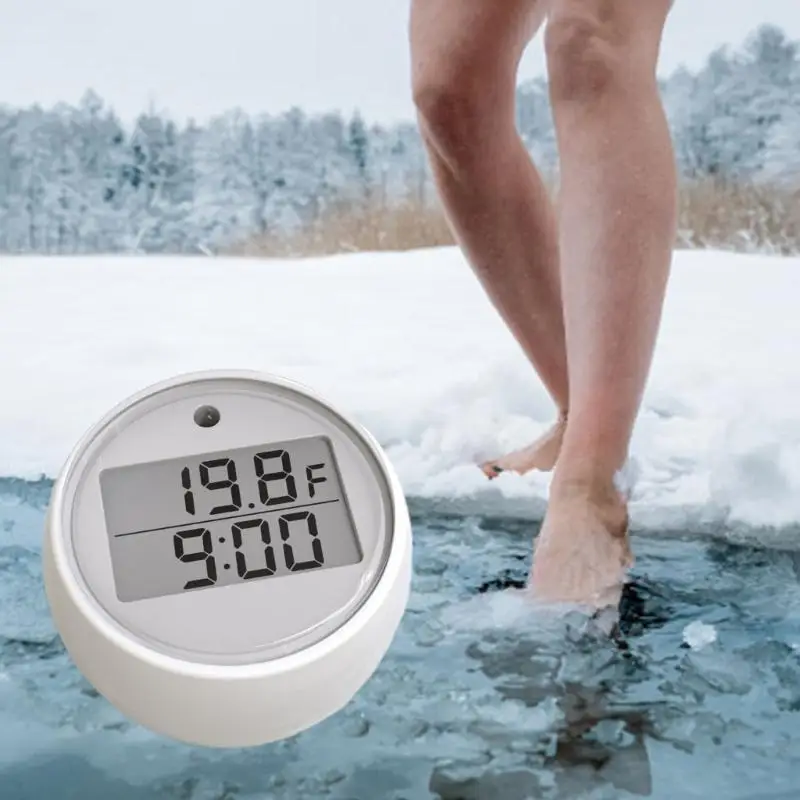 Digital Floating Ice Bath Ther - Pool Alarm Float reseña y precio