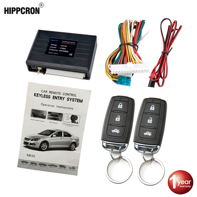 Hippcron Car Central Door Lock - Door Stop Alarm reseña y precio