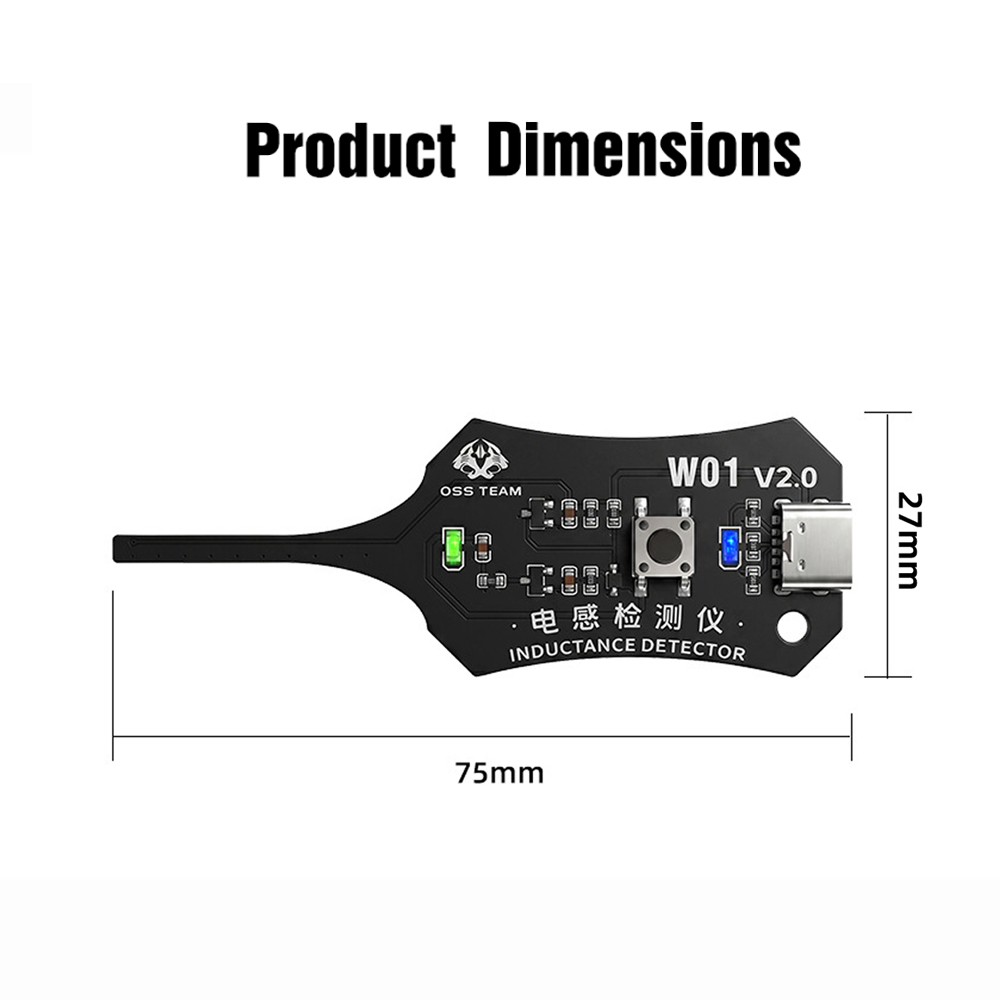 W01 Inductor Detector Tool Mot - Co Detector Plug reseña y precio