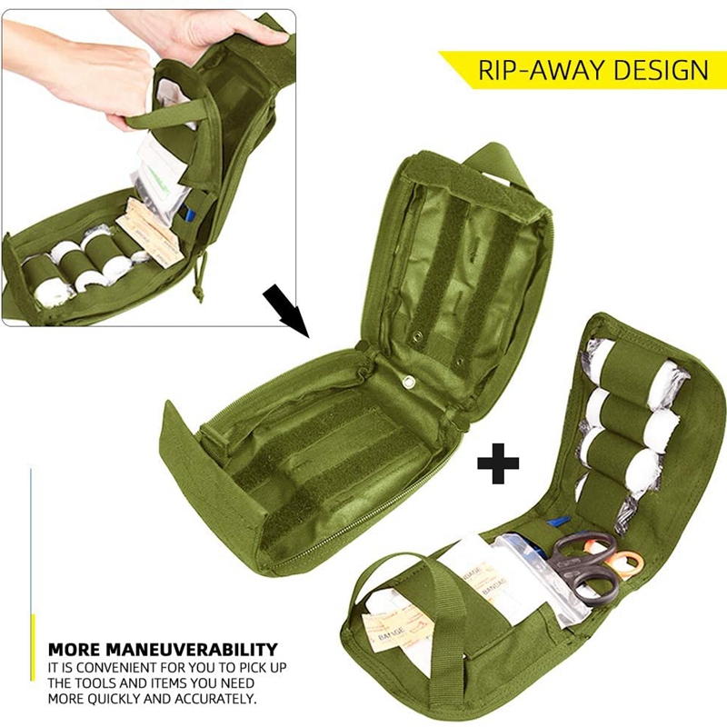 Tactical Molle First Aid Kit M - First Aid Bag Kit reseña y precio