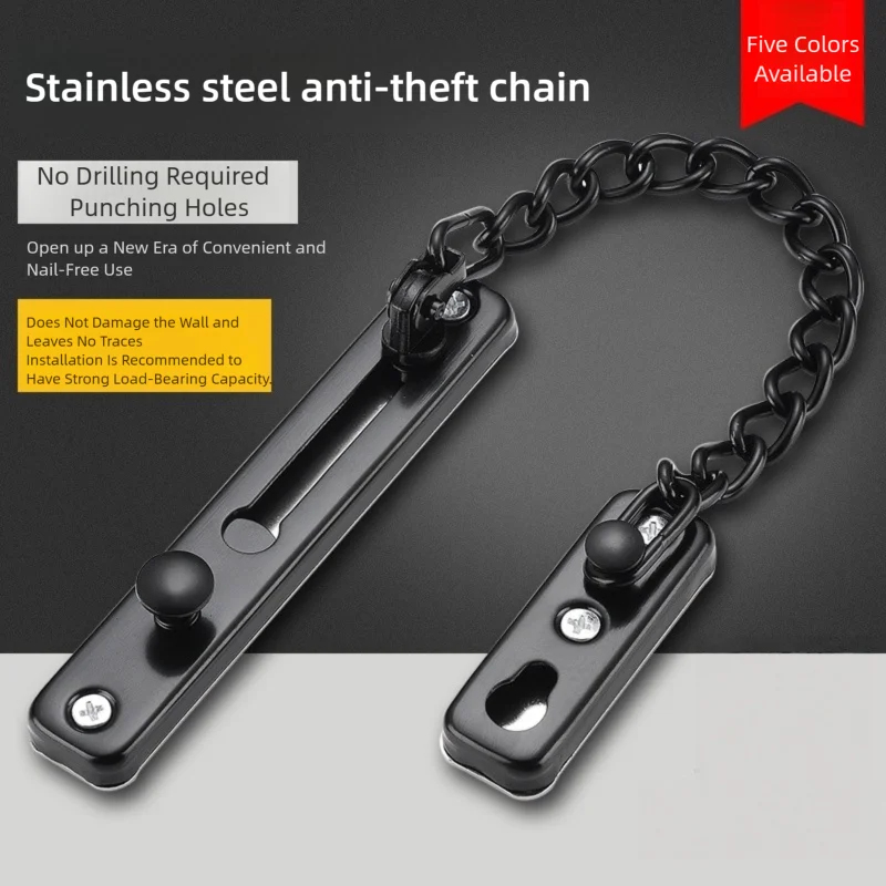 Door Chain Lock Stainless Stee - Security Chain Door reseña y precio