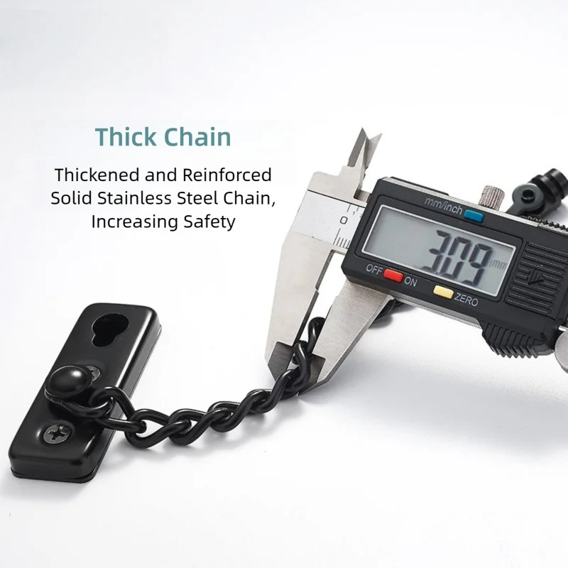 Multi-Color Stainless Steel An - Security Chain Door reseña y precio