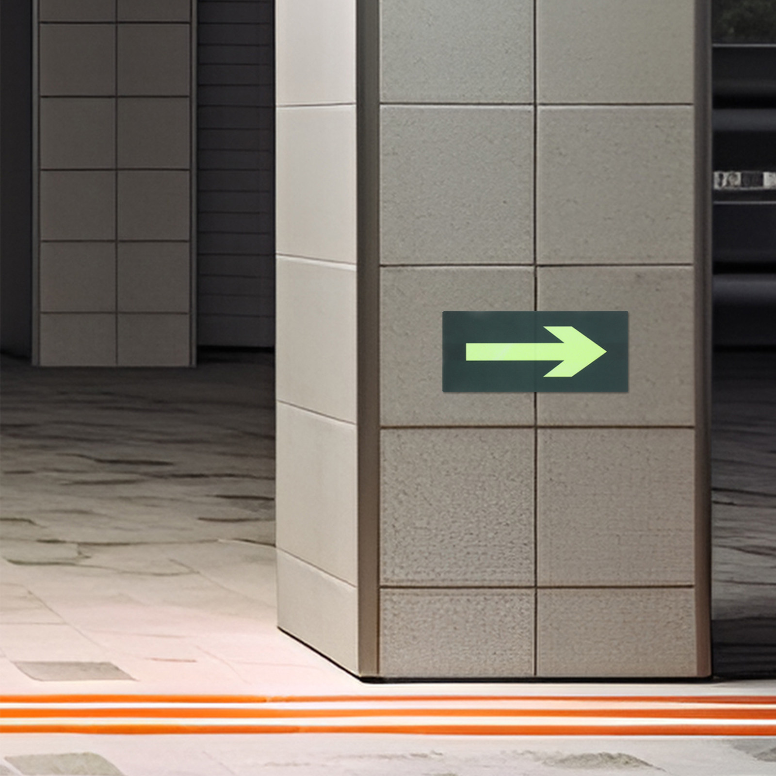8Pcs Photoluminescent Waterpro - Emergency Exit Sign reseña y precio