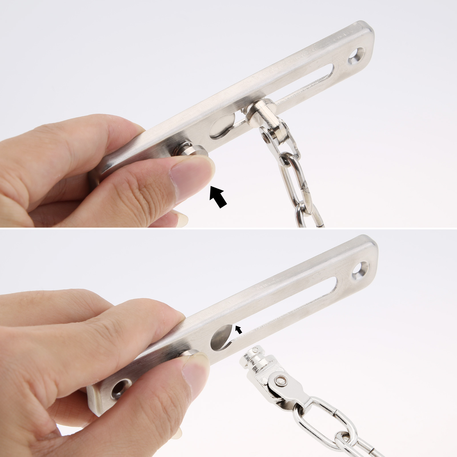 Solid Security Door Sliding Ch - Security Chain Door reseña y precio