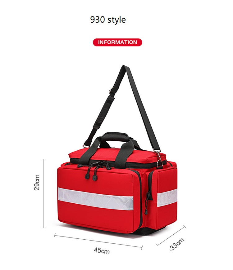 Large Capacity Outdoor First A - First Aid Bag Kit reseña y precio
