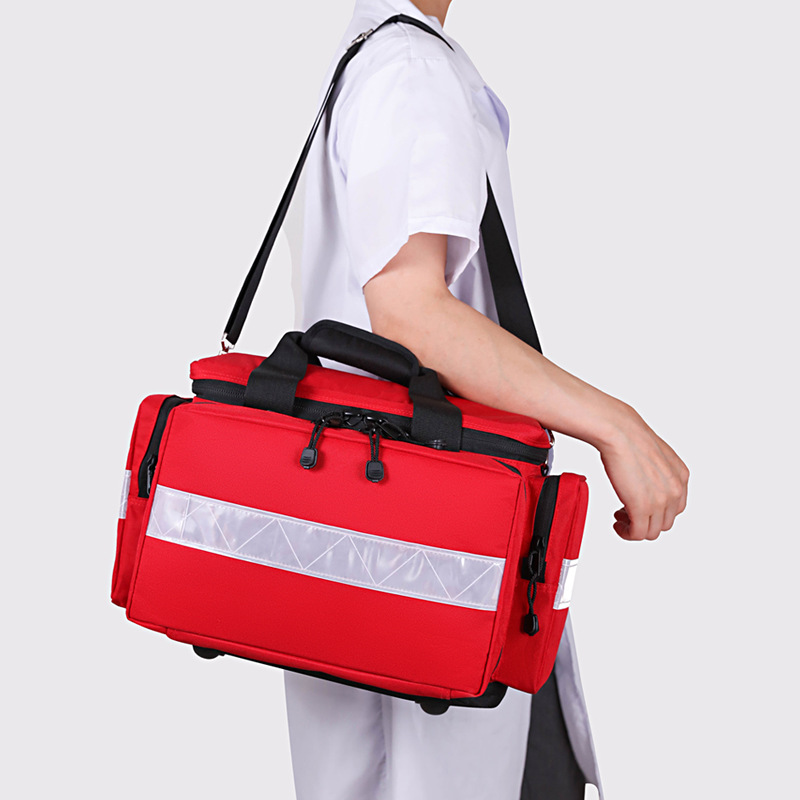 Large Capacity Outdoor First A - First Aid Bag Kit reseña y precio