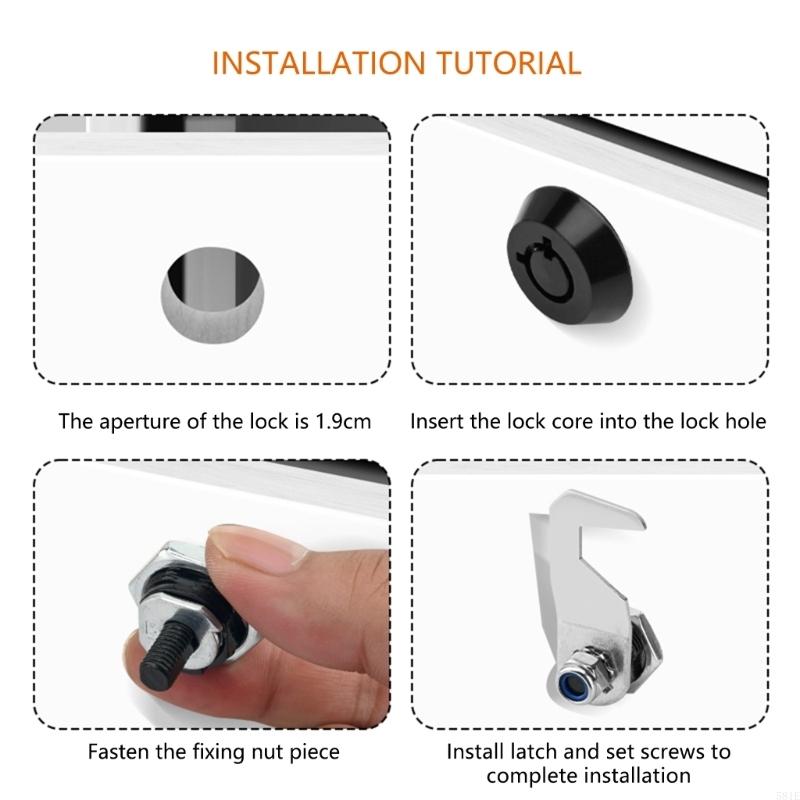 581E 2pcs Heavy Duty Tubulars  - Lockbox Key Secure reseña y precio