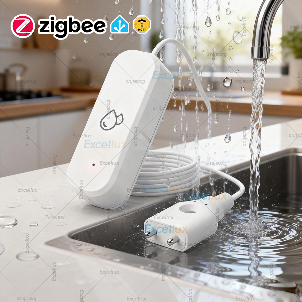 Zigbee Smart Water Leak Sensor - Water Alarm Sensor reseña y precio