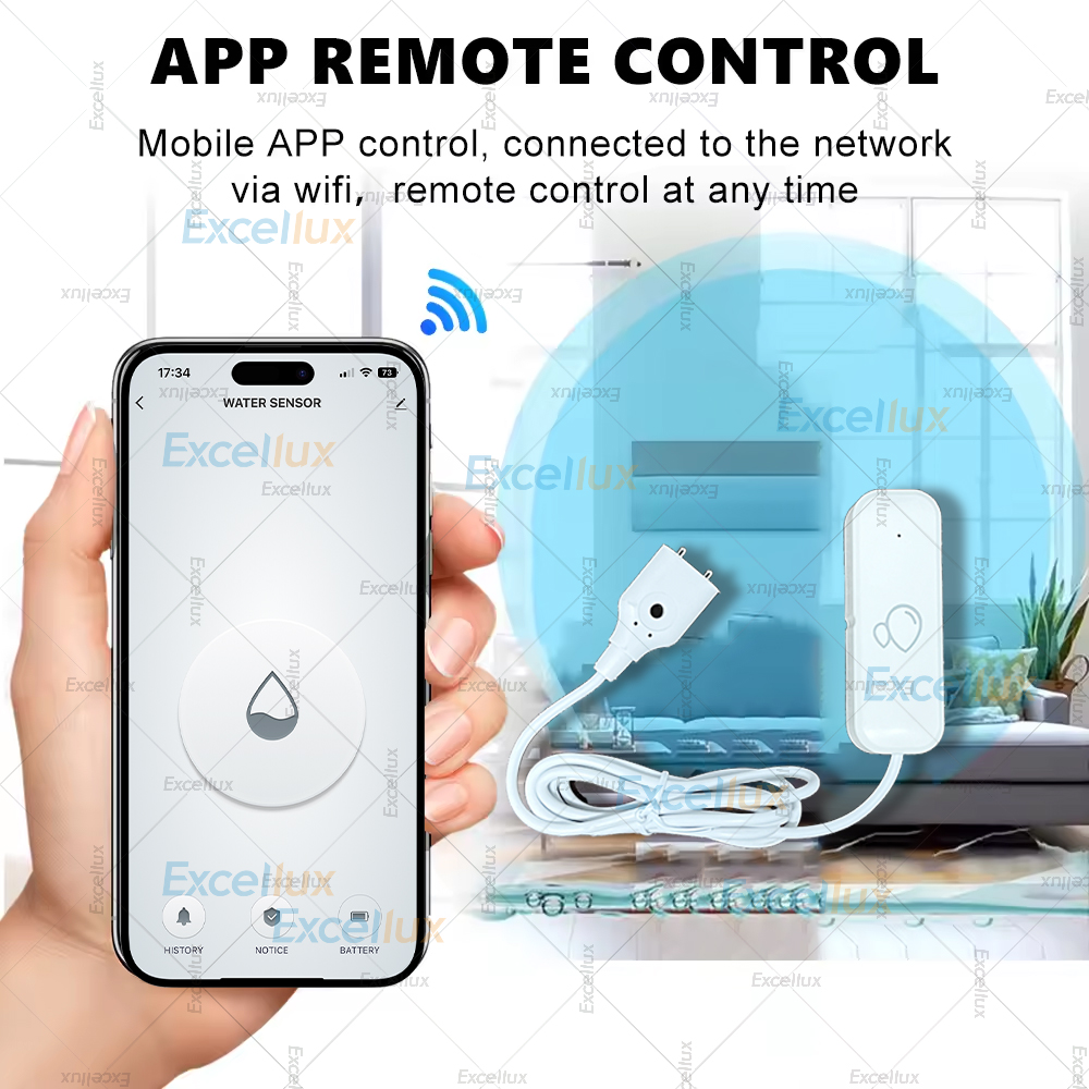 Zigbee Smart Water Leak Sensor - Water Alarm Sensor reseña y precio