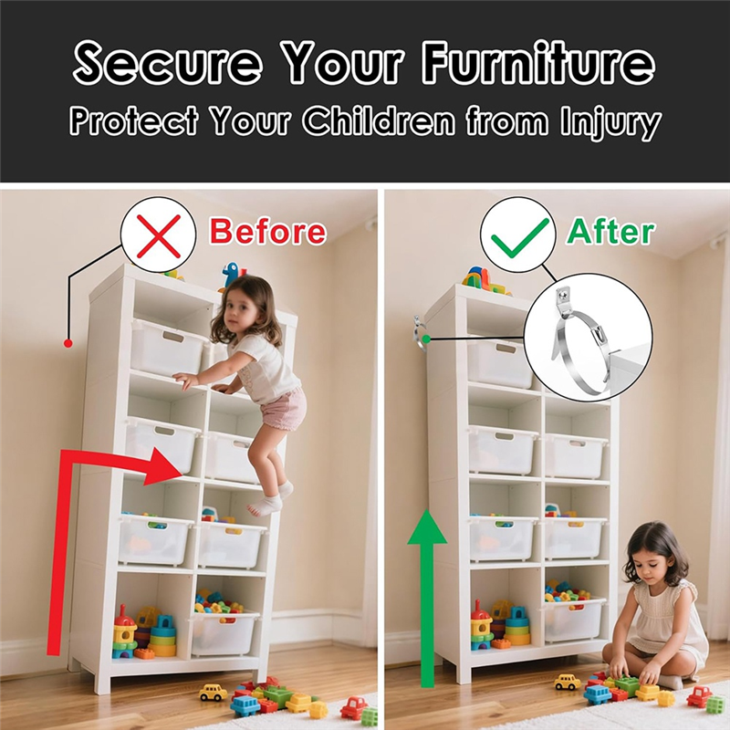 ABMS-For Baby-Proofing Furnitu - Earthquake Anchor Strap reseña y precio