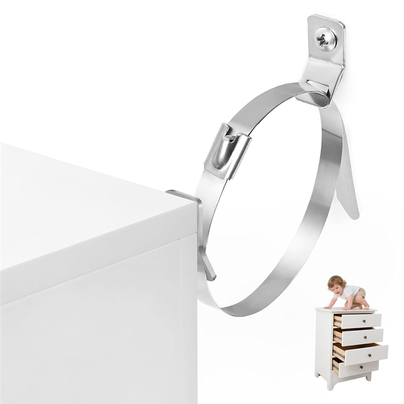 ABMS-For Baby-Proofing Furnitu - Earthquake Anchor Strap reseña y precio