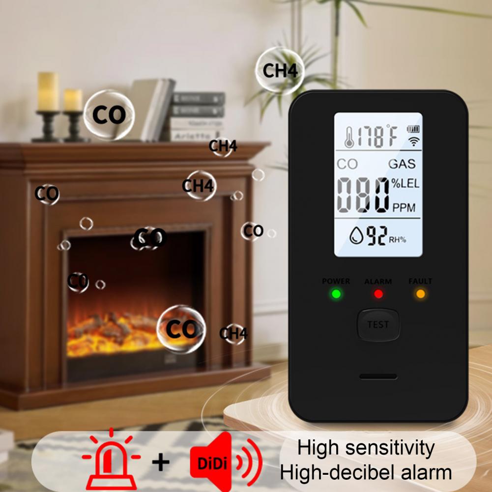 Natural Gas & Carbon Monoxide  - Co Detector Plug reseña y precio