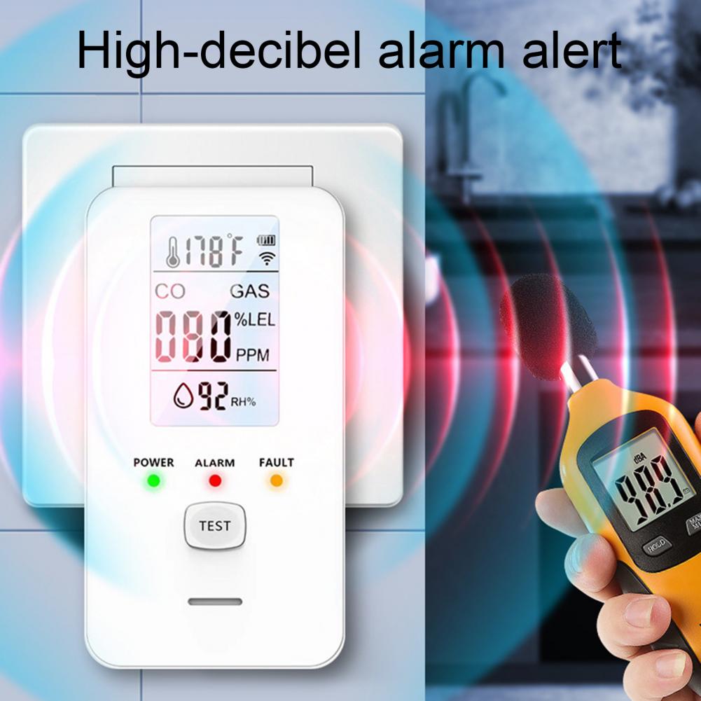 Natural Gas & Carbon Monoxide  - Co Detector Plug reseña y precio