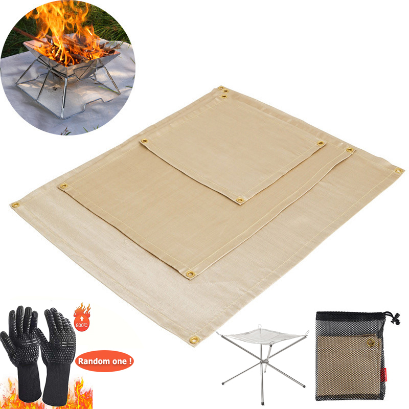 Outdoor Camping Fireproof Clot - Fire Blanket Kitchen reseña y precio