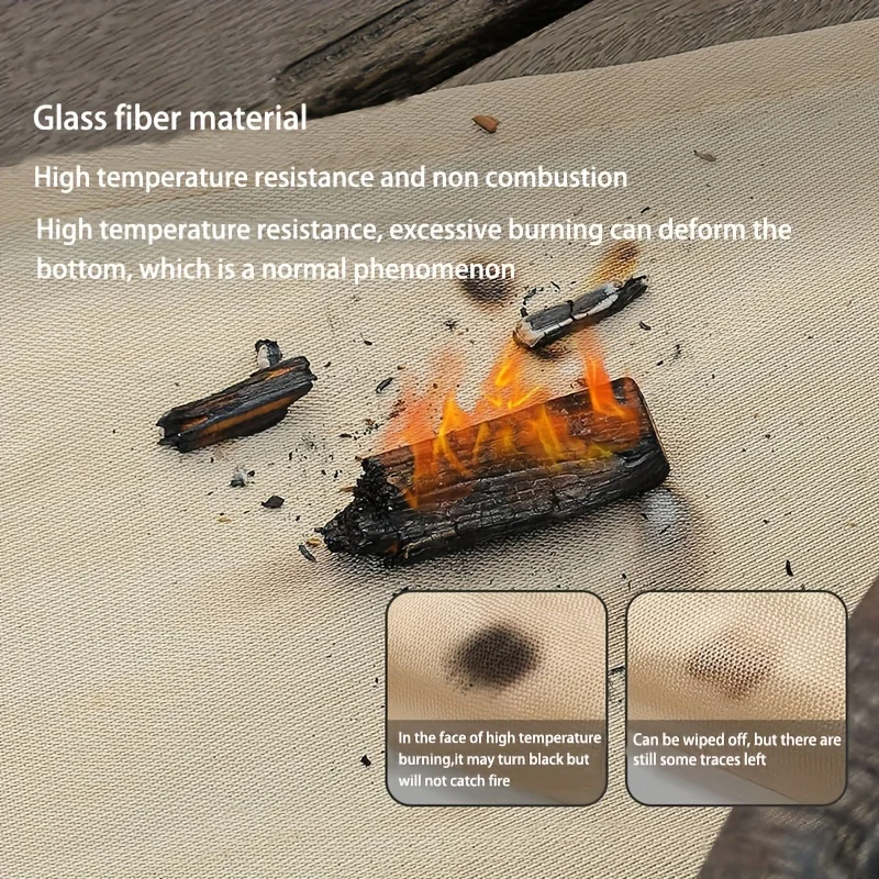 Outdoor Camping Fireproof Clot - Fire Blanket Kitchen reseña y precio
