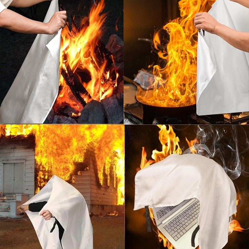 1/1.5/2M Emergency Fire Blanke - Fire Blanket Kitchen reseña y precio