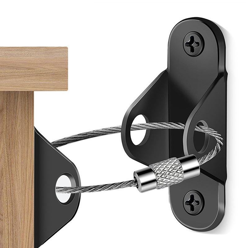 1Set Anti-Tip Furniture Anchor - Earthquake Anchor Strap reseña y precio