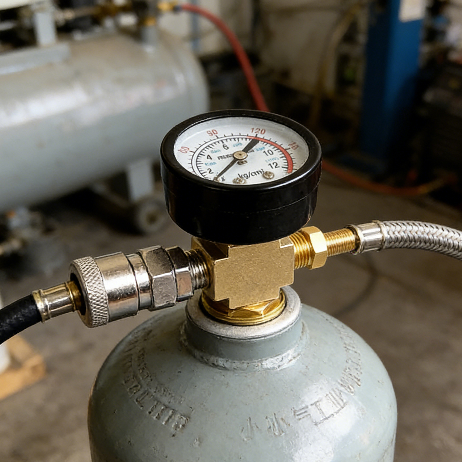 Small Air Tank Pressures Adapt - Fire Extinguisher Small reseña y precio