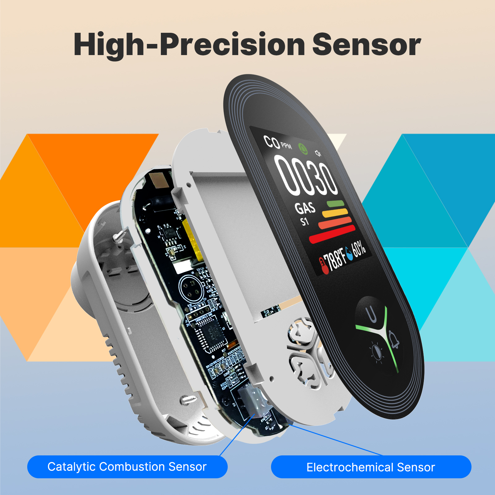 MOES 4-in-1 Plug-in Gas Detect - Co Detector Plug reseña y precio