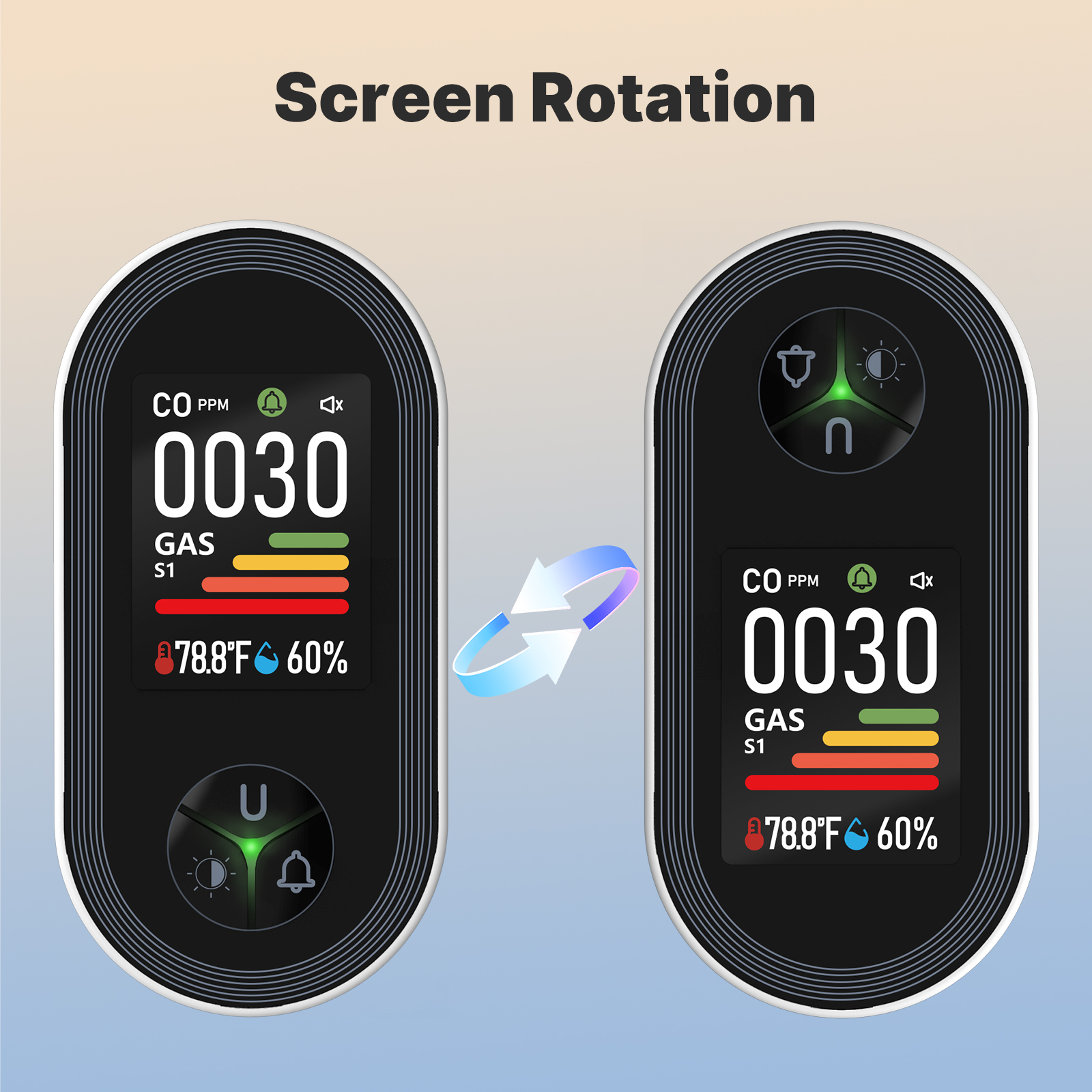 MOES 4-in-1 Plug-in Gas Detect - Co Detector Plug reseña y precio