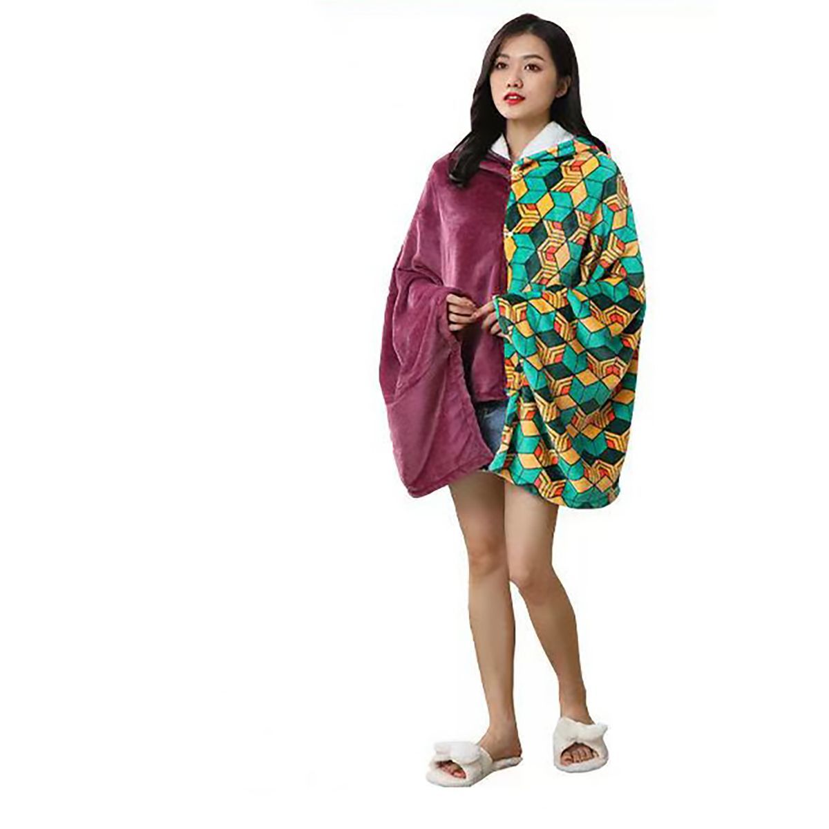 Anime Flannel Blanket Hoodie S - Fire Blanket Kitchen reseña y precio
