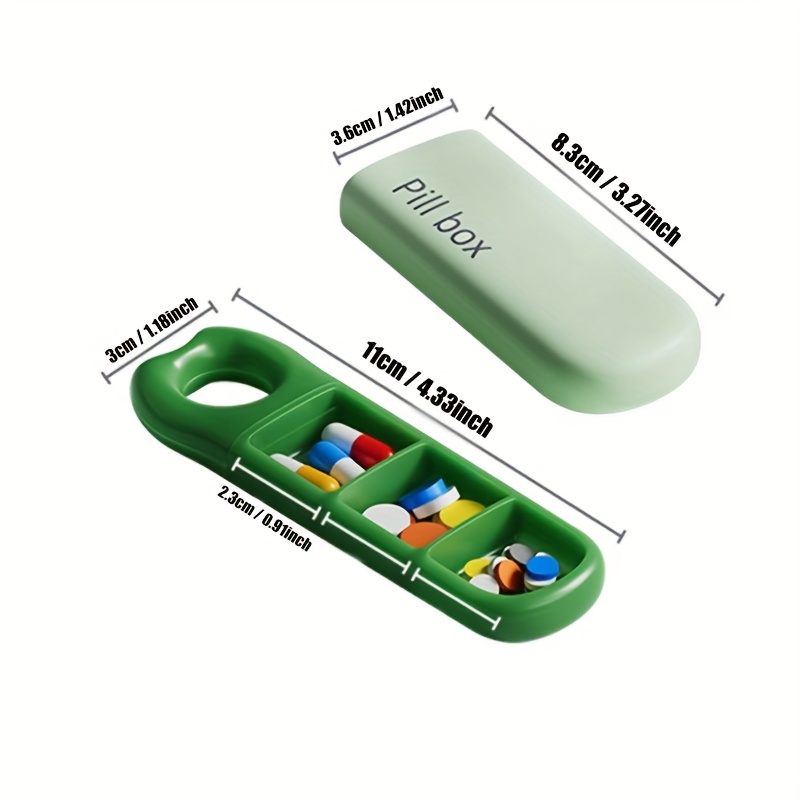 1pc Medication Organizer Box w - Medicine Cabinet Lock reseña y precio