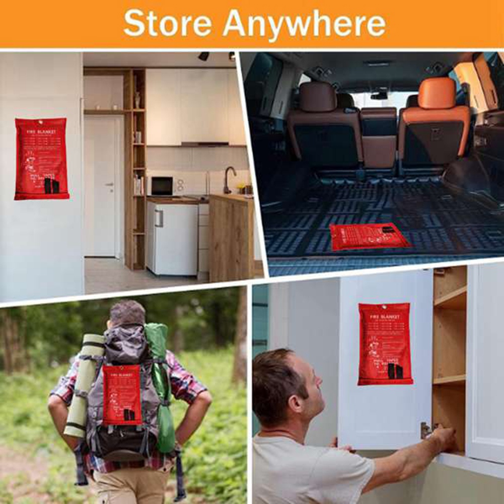 A40Z-Emergency Fire Blanket, F - Fire Blanket Kitchen reseña y precio