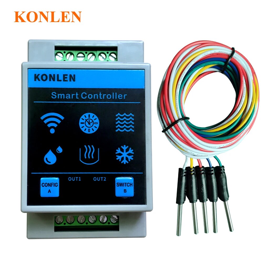 KONLEN Tuya Water Level Sensor - Water Alarm Sensor reseña y precio