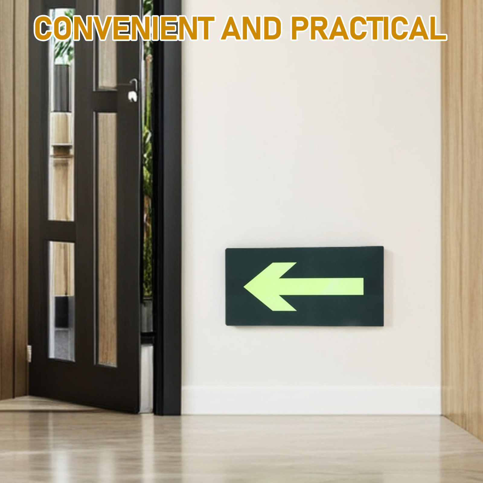 8Pcs Luminous Emergency Fire E - Emergency Exit Sign reseña y precio
