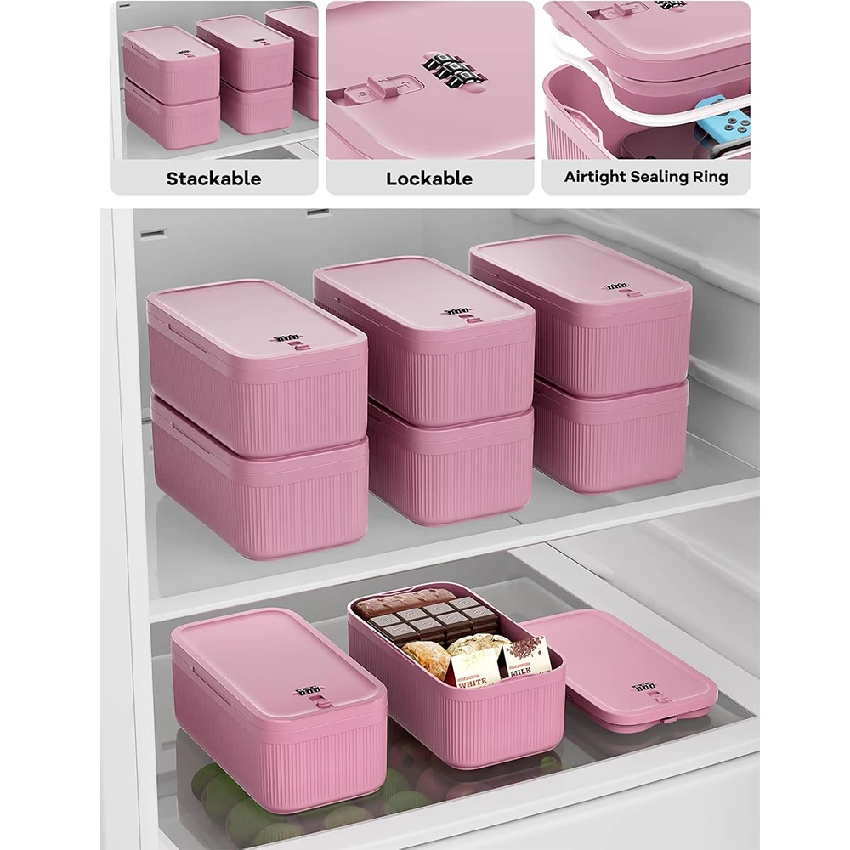 Lock Box with Locker,Lockbox f - Medicine Cabinet Lock reseña y precio