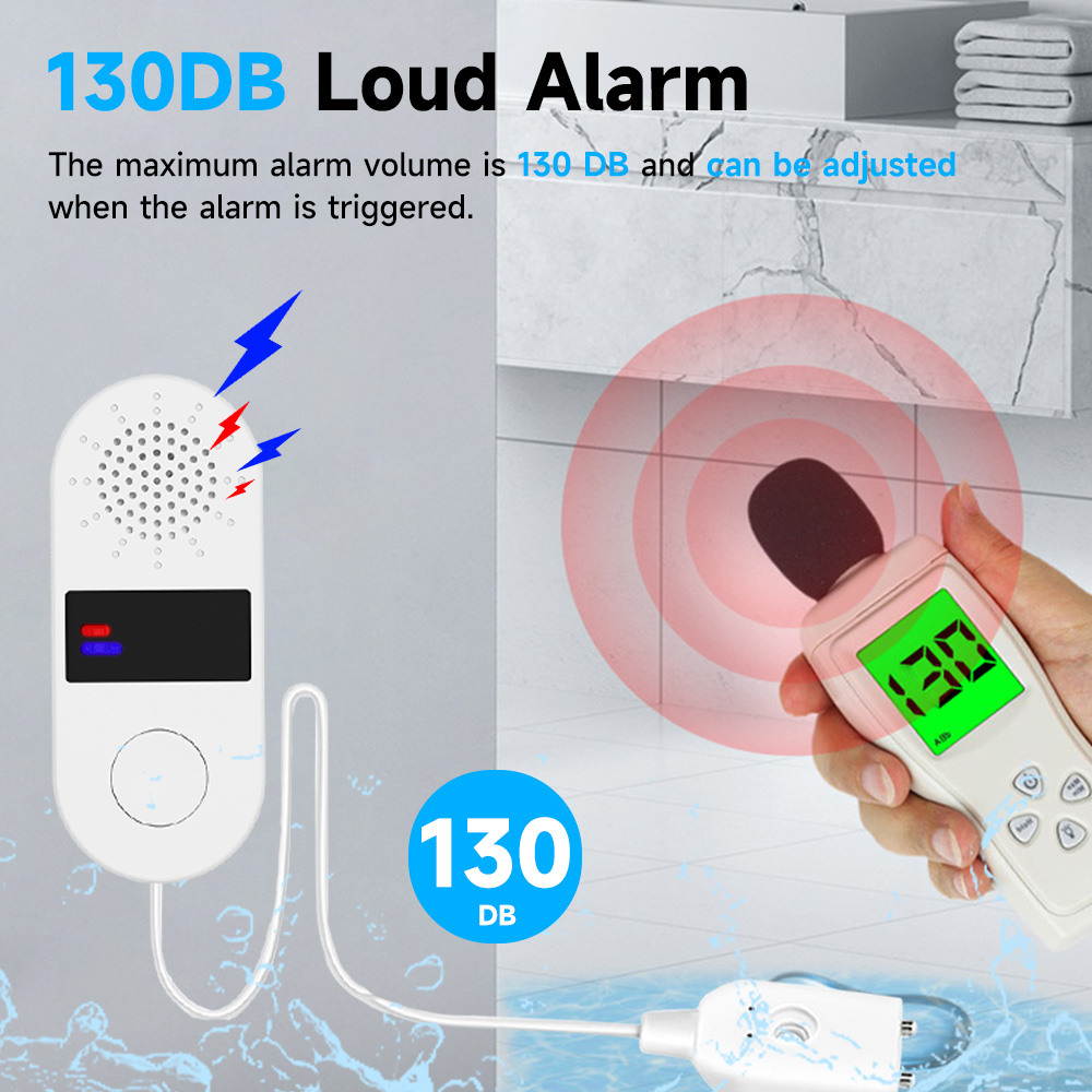 Tuya Wifi Water Leak Detector  - Water Alarm Sensor reseña y precio