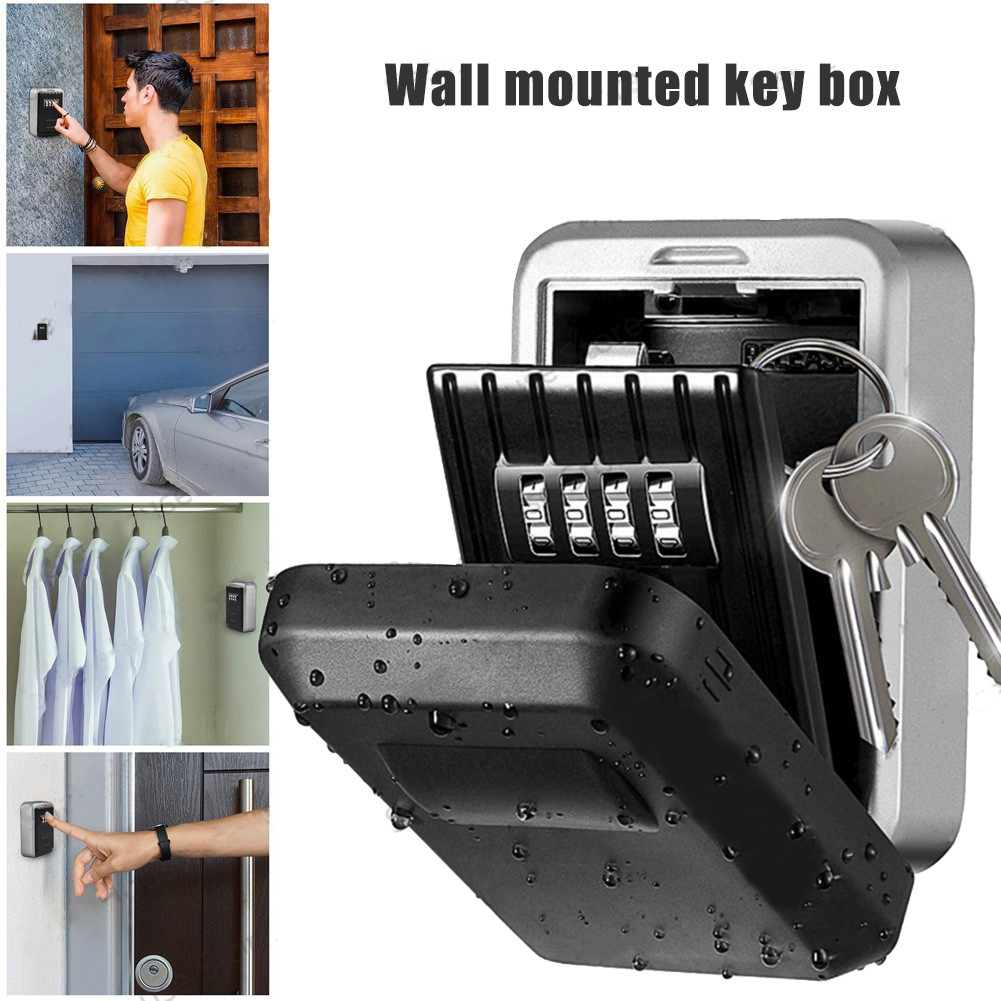 Wall Mount Key Storage Secret  - Lockbox Key Secure reseña y precio