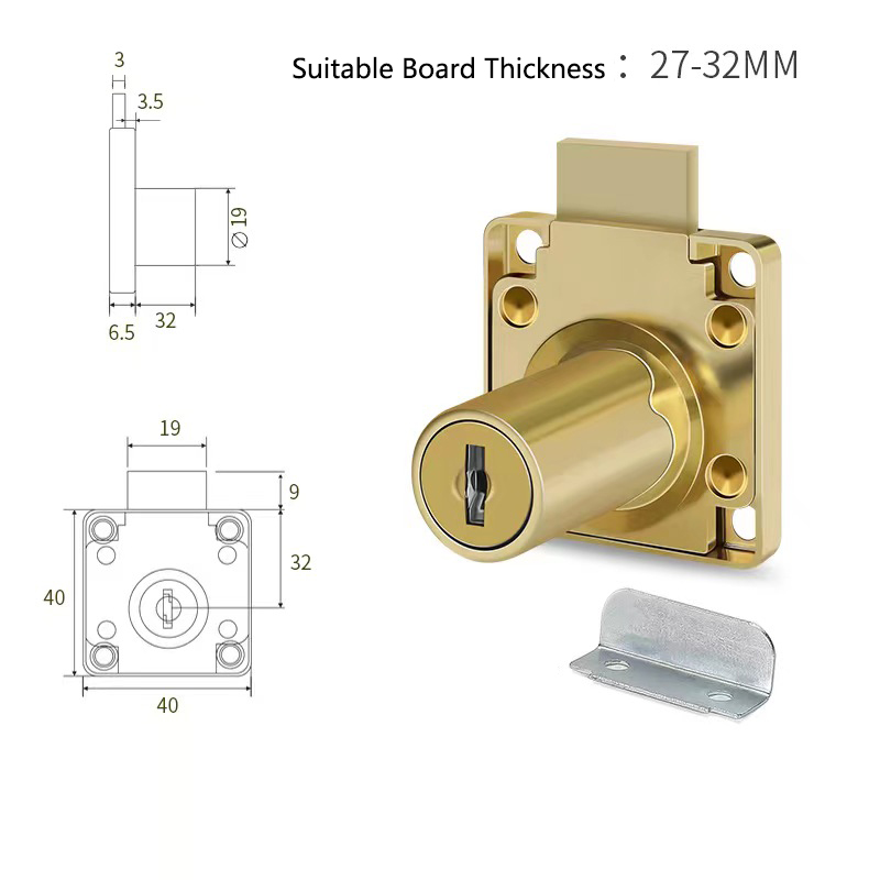 Yutoko High-grade Desk Drawer  - Medicine Cabinet Lock reseña y precio