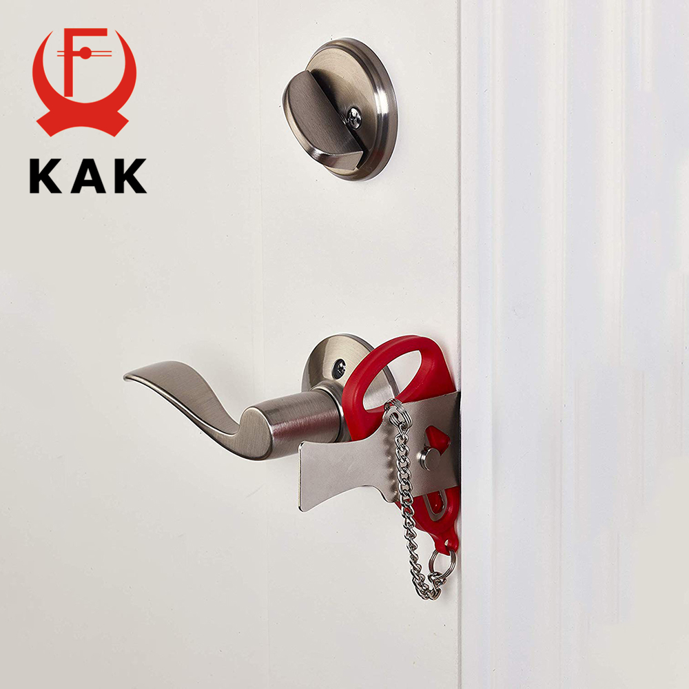 KAK Portable Door Lock Keyless - Security Chain Door reseña y precio