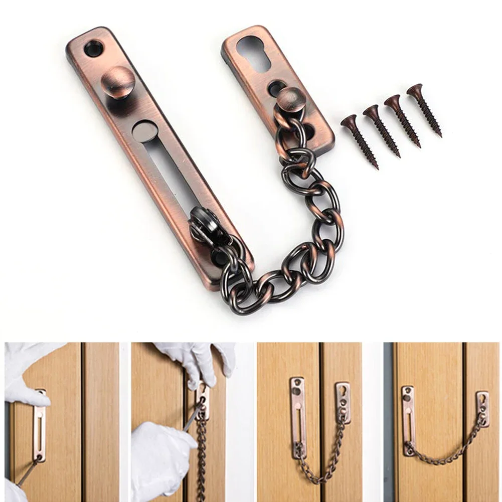 Door Chain with Lock Door Lock - Security Chain Door reseña y precio