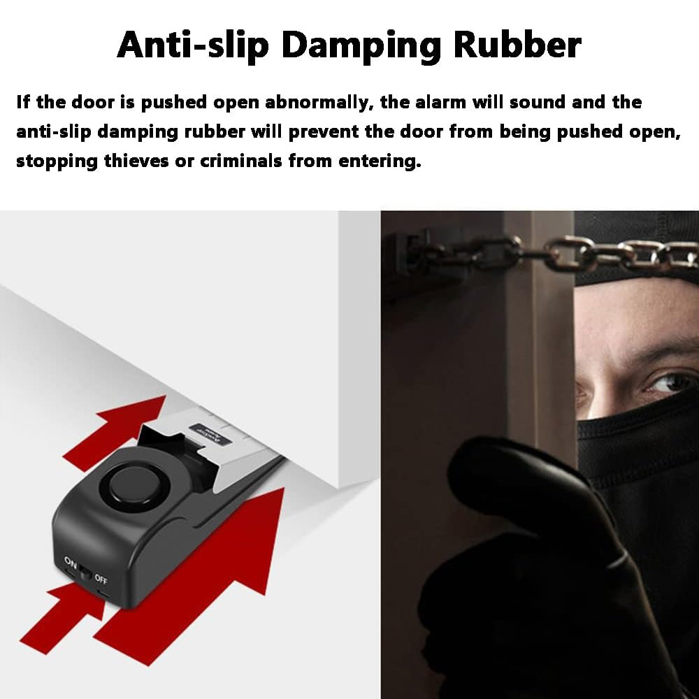 Door Stop Alarm with 120dB Sec - Door Stop Alarm reseña y precio