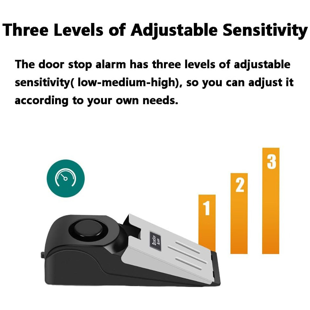 Door Stop Alarm with 120dB Sec - Door Stop Alarm reseña y precio