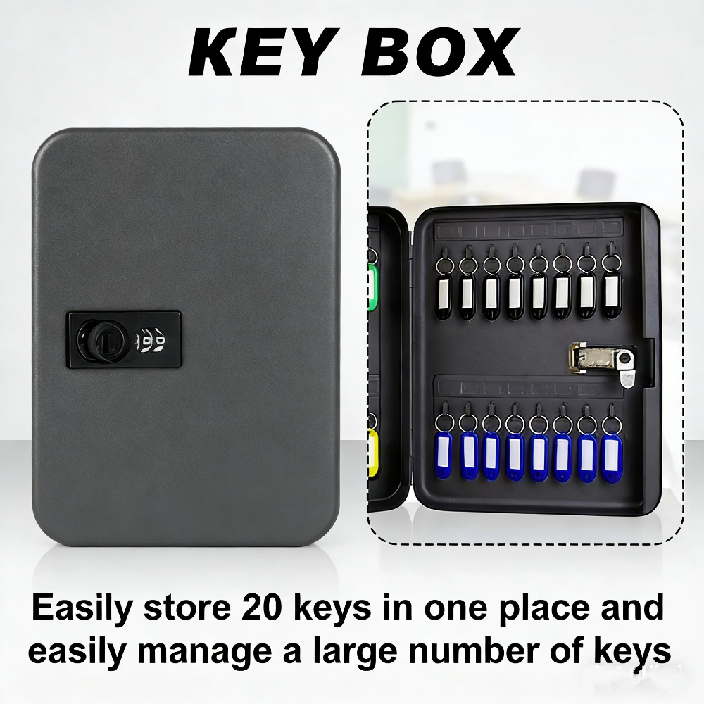 Combination Key Cabinet 20 Key - Lockbox Key Secure reseña y precio