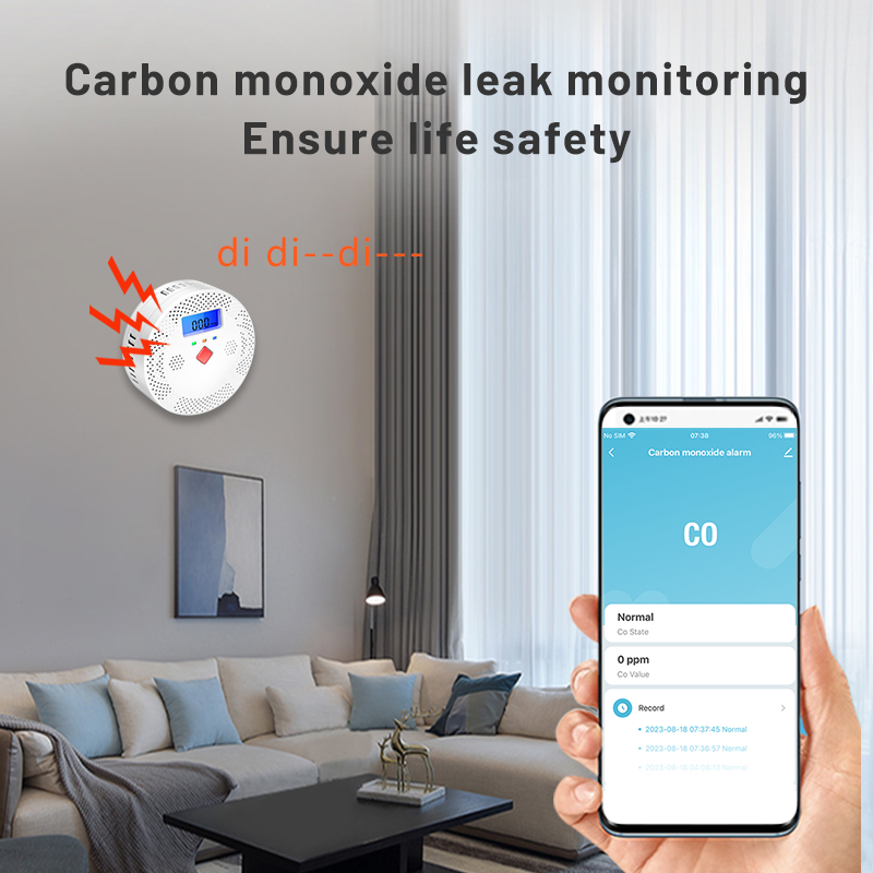 Tuya WiFi Smart Carbon Monoxid - Co Detector Plug reseña y precio