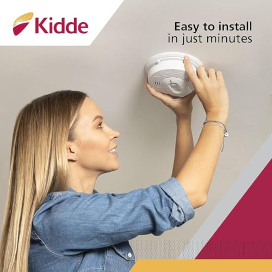 Hardwired interconnect smoke C - Smoke Detector Interconnected reseña y precio