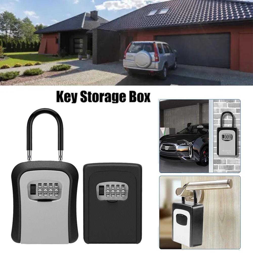 Wall-Mounted Key Storage Box P - Lockbox Key Secure reseña y precio