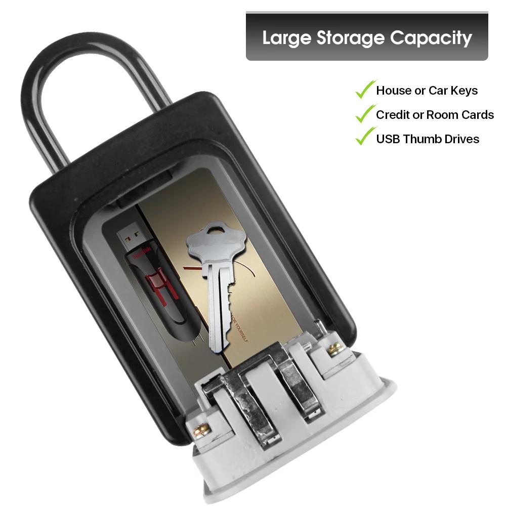 Wall-Mounted Key Storage Box P - Lockbox Key Secure reseña y precio