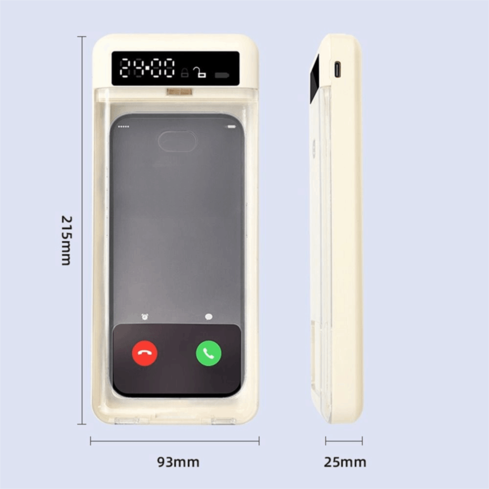 Portable Phone Lock Box with T - Medicine Cabinet Lock reseña y precio