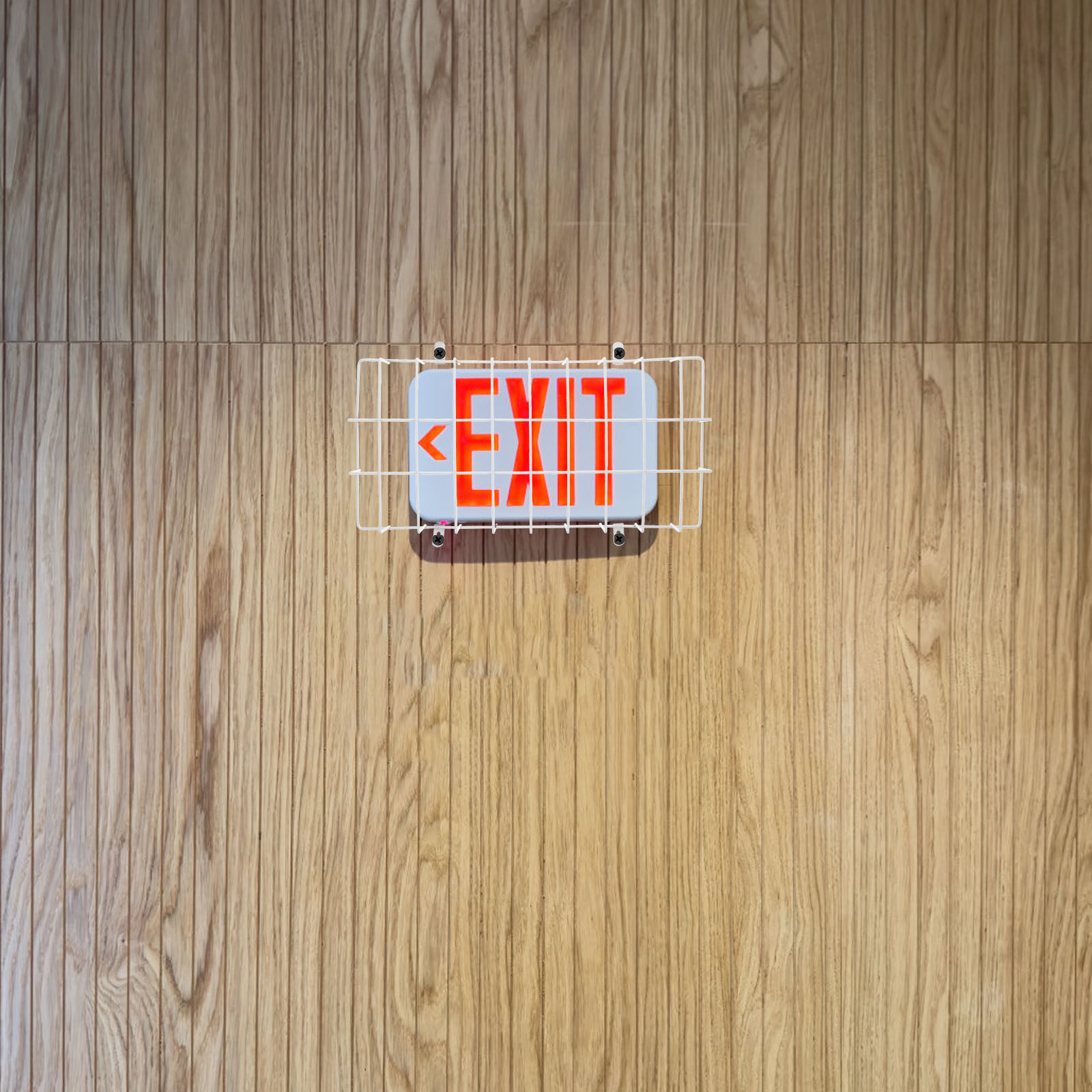 Exit Sign Wire Guard Stainless - Emergency Exit Sign reseña y precio