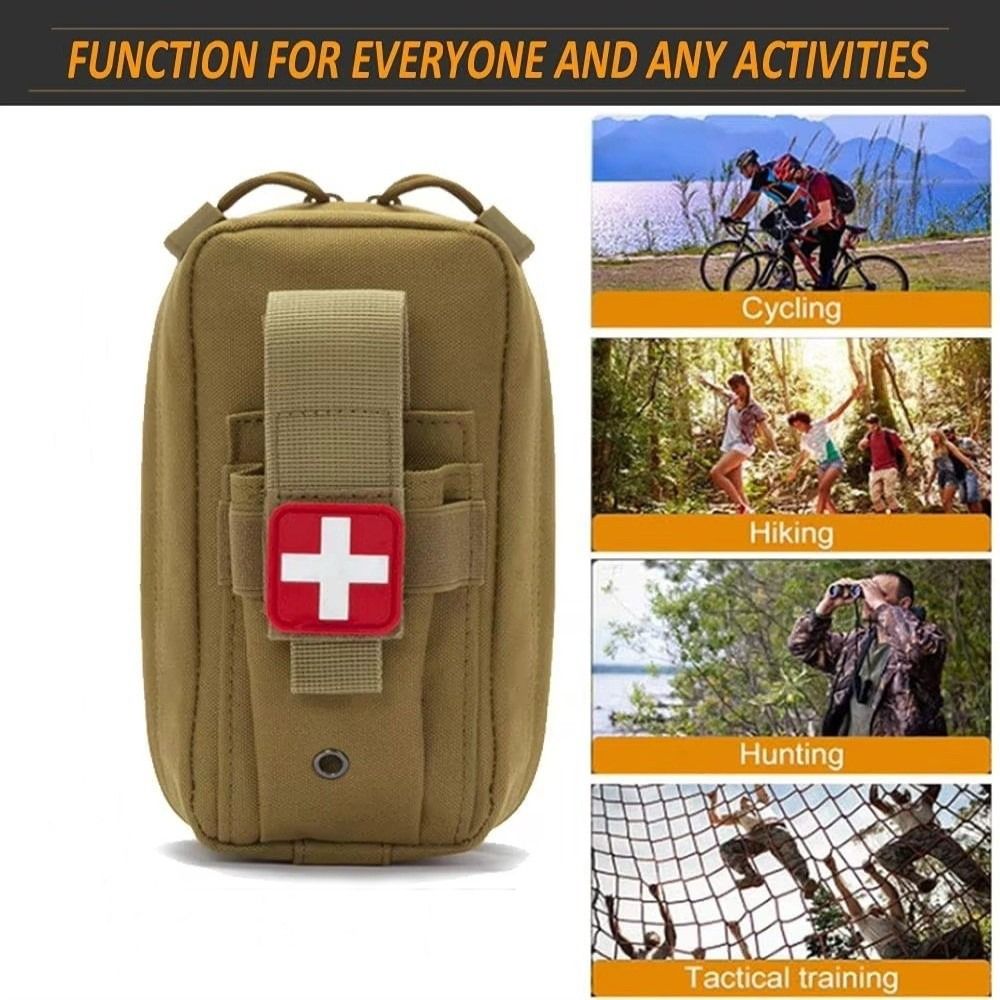 Portable First Aid Kit Drop Le - First Aid Bag Kit reseña y precio