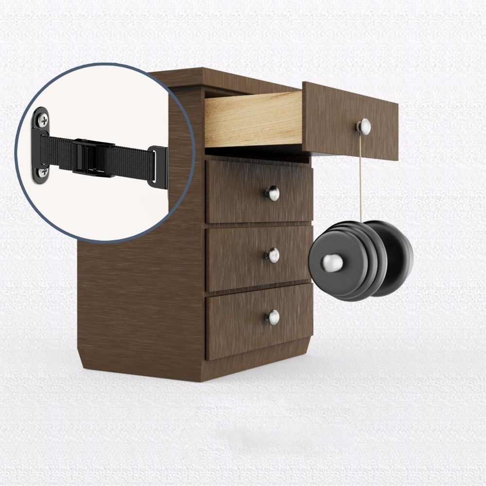 Earthquake Proof Furniture Anc - Earthquake Anchor Strap reseña y precio