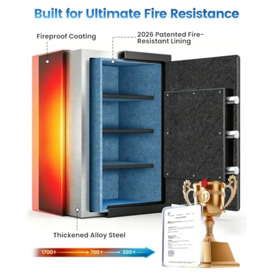 Home fireproof safe for docume - Fire Safe Document reseña y precio