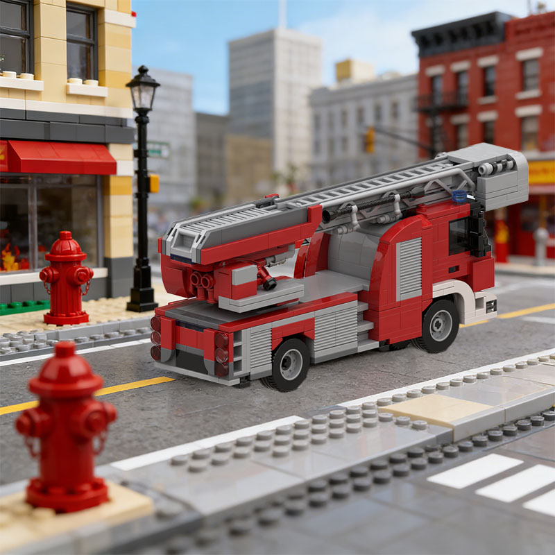 566 PCS Racing Fire Ladder Tru - Fire Escape Ladder reseña y precio